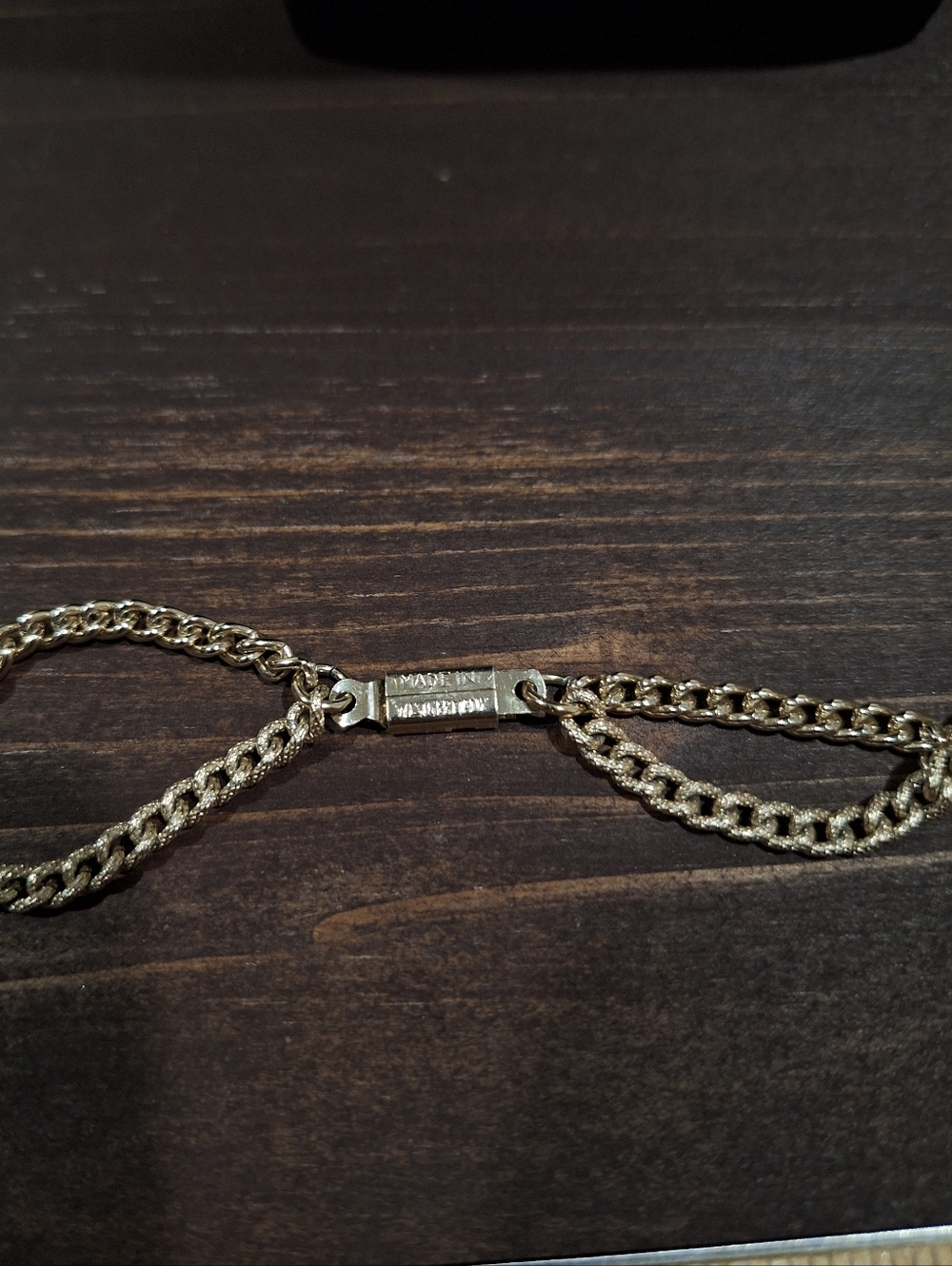 Vintage West Germany Multi Strand Gold Tone Chain Necklace 50" Long Layered - Picture 4 of 5